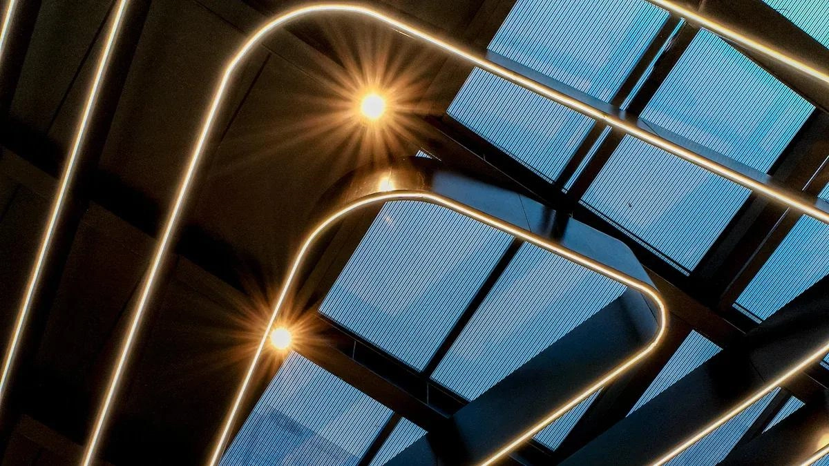 楽にオーバーヘッドの魅力をもたらす光学 LED リニア スーツのアイデア